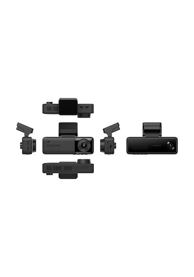 N4t Pro 4k+1080p+1080p 3 Kanallı Araç Kamerası Ön-arka-iç Hdr Gps Wi-fi 6 Ir Gece Görüşü Park Modu
