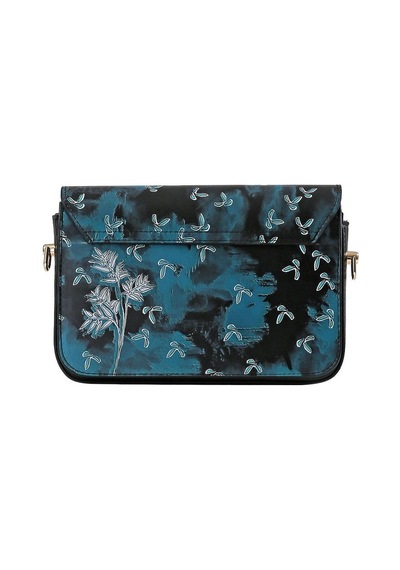 Dogo Kadın Vegan Deri Siyah El Çantası - Koala Hug Tasarım Çok Renkli