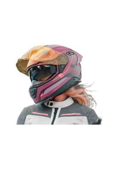 Nexx Y.100R Baron Kapalı Kask Mat Mor
