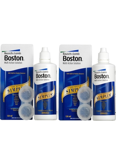 Bausch + Lomb Boston Simplus Sert Lens Solüsyonu 2 x 120 ML
