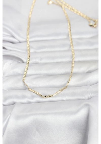 Cm 14k Gold Renk Gemici Zincir Model 60 Cm Kadın Kolye Çok Renkli 70311710