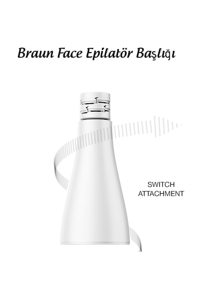 Braun Face Epilatör Cımbız Başlığı Yedek Aparat %100 Orijinal Outlet