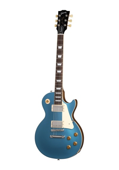 Gibson Les Paul Standard '50s Plain Top Elektro Gitar Pelham Blue