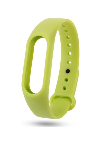 Xiaomi Mi Band 2 Yedek Silikon Bileklik Açık Yeşil