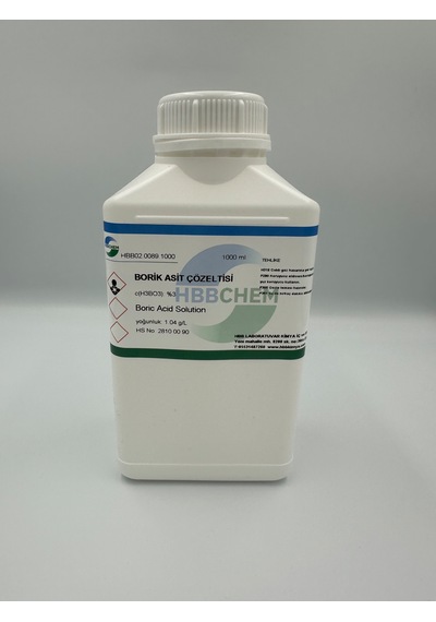 Borik Asit Çözeltisi %3 1 Litre