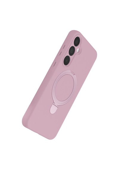 Samsung Galaxy A35 5g Uyumlu Regal Magsafe Standlı Kapak - Açık Pembe