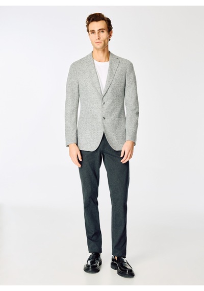Hackett Açık Gri Erkek Yün Karışımlı Ceket Hm443300
