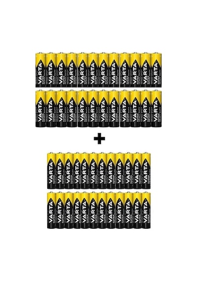 Varta Super Heavy Duty 48'li Pil Paketi 24'lü Aa Kalem Pil + 24 İnce Pil