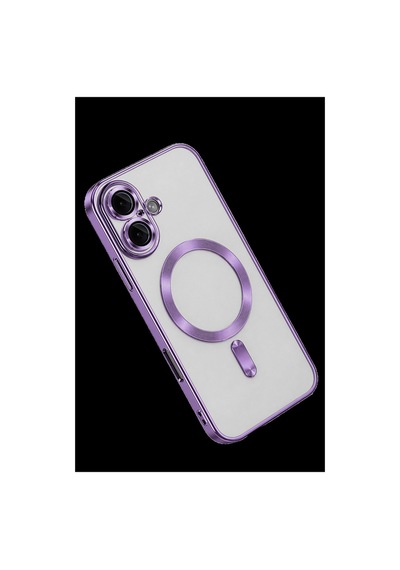 Apple iPhone Uyumlu,  16 Kılıf Kross Magneticsafe Kapak - Mor