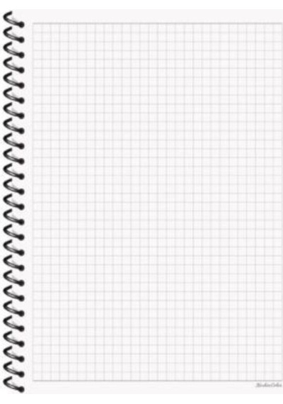 Hisli Şeyler 16.5x22.5 Kareli Defter - Hepsi De Beni Bulur