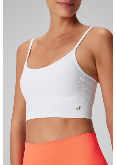 Jerf Gela Ayar Askılı Sport Bralet Beyaz 001