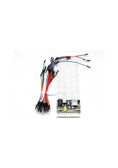 Breadboard Seti - Mb-102 + 65 Parça Kablo Seti + Bb. Güç Kaynağı
