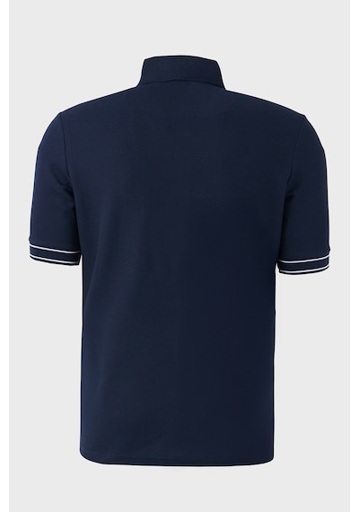 Buratti Pamuklu Regular Fit Yarım Fermuarlı Polo T Shirt Erkek Polo Yaka T Shirt 5904073 İndigo