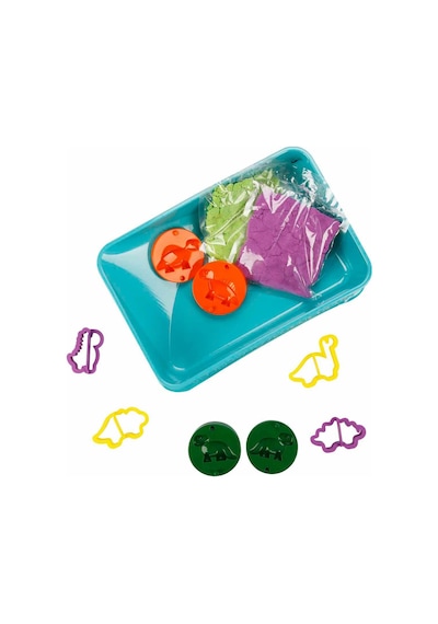 Sunman Oyuncak Crafy Dino Oyun Kumu Seti 250 G 11 Parça - Standart