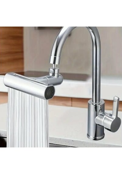 Shn Home Yeni Nesil Fonksiyonel Su Tasarruflu Musluk Ucu Gri