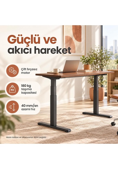 Tr Stdm1723 180kg Çifit Motor 4cm/s 3 Hafızalı 62-126cm Yükseklik Elektrikli Ayarlı Masa İskeleti Diğer Tr Stdm1723 180kg Çifit Motor 4cm/s 3 Hafızalı 62-126cm Yükseklik Elektrikli Ayarlı Masa İskeleti Diğer