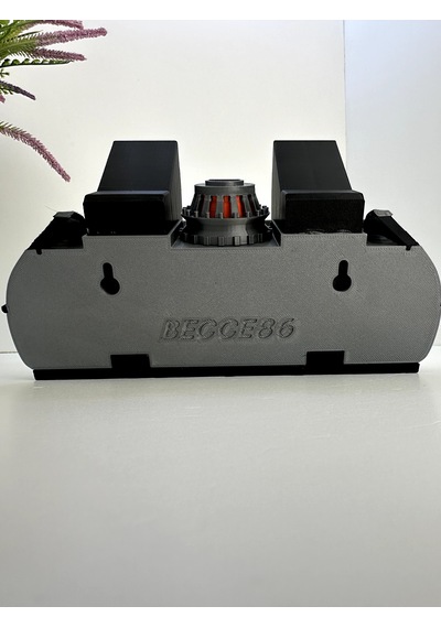 3d Baskı Anahtarlık Askısı Delorean Model Gri - Siyah