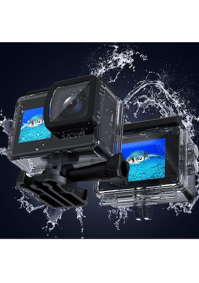 Sjcam Sj4000 Dual Screen Wifi 4k Aksiyon Kamerası Siyah