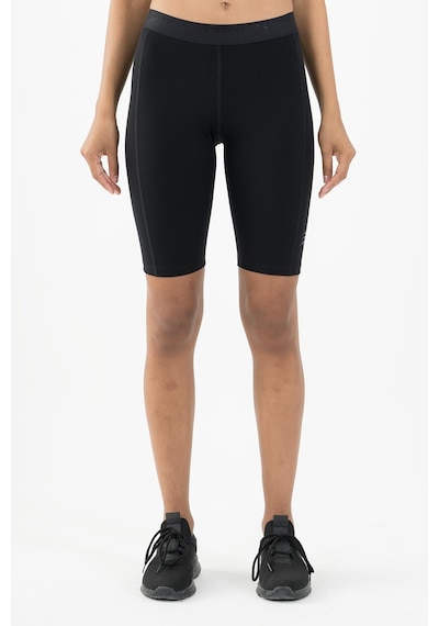 Maraton Active Slimfit Kadın Şort Fitness Siyah Şort 22282-siyah