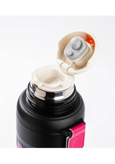 Tantitoni Okadi Color Rim Siyah 650 Ml Paslanmaz Çelik Termos Siyah