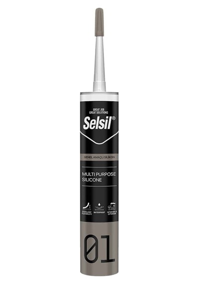 Selsil Genel Amaçlı Silikon 280 G 2 Adet