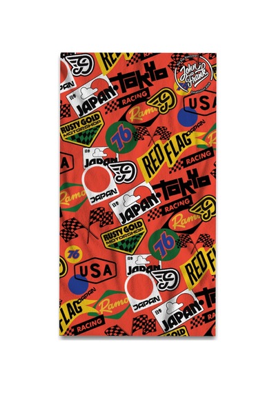 John Frank Unisex Plaj Havlusu Jfsstw15-japan Çok Renkli