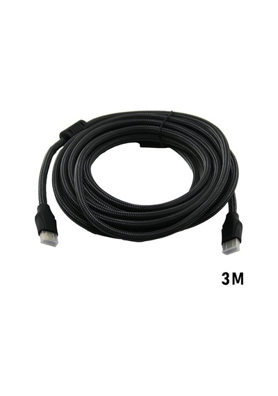 Rose Rc-112-3 Örgülü İpli Hdmı Kablo 3m V1.4