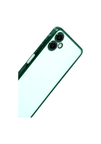 Samsung Samsung Uyumlu Galaxy A07 4g Razer Lensli Silikon - Yeşil