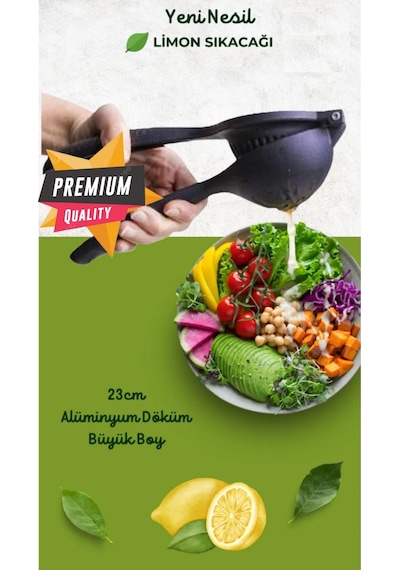 Ultra Lüx Gerçek Döküm Narenciye Limon Sıkacağı Efsanevi Modeli Büyük Boy Döküm Diğer