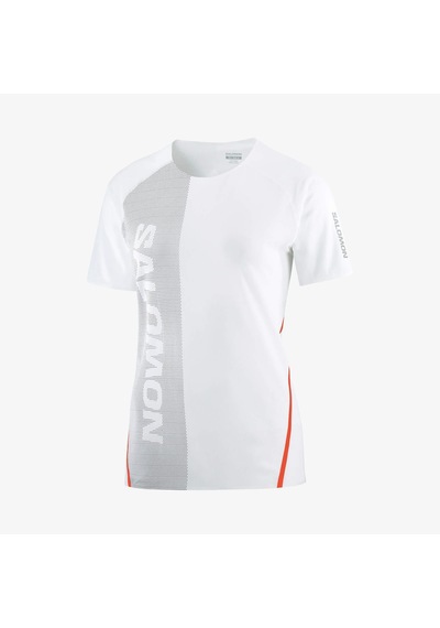 Salomon S/lab Speed Kadın Koşu Tişört White Lc2243700 Beyaz