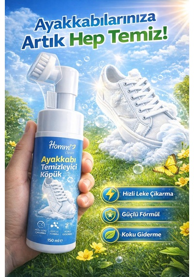 Homm Clean Ayakkabı Köpük Temizleyici 150 Ml Diğer