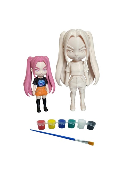 Kpop Mira Figürü 3d Baskı Boyama Seti