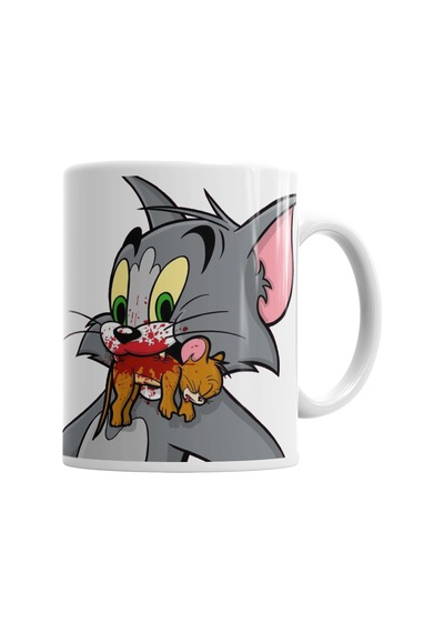 Tom And Jerry Happy Ending Kupa Bardak Porselen Karışık