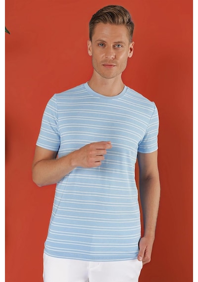 Efor Ts 851 Mavi Spor T-shirt Mavi