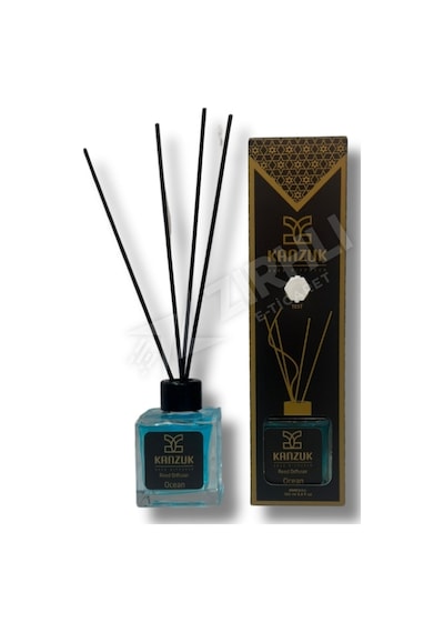 3 Adet Kanzuk Reed Diffuser Ocean Bambu Çubuk 100 Ml Diğer