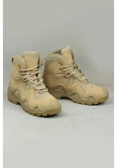Pars 102 Power Mid Hakiki Nubuk Deri Su Itici Özellikli Askeri& Polis Outdoor Tactical Kısa Bot Çok Renkli