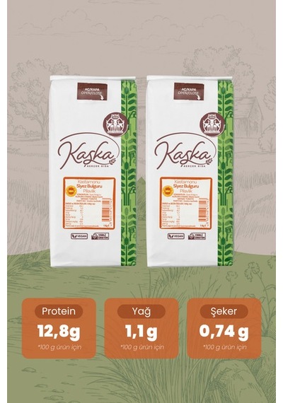 Kaşka Kastamonu Siyez Bulguru Pilavlık 2 KG 93 - 1