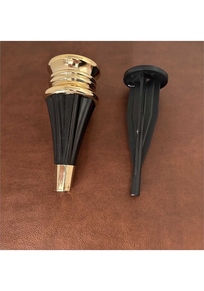 Zümrüt Gold Siyah Mobilya Koltuk Ayağı Chester Komidin Tv Ünitesi Vestiyer Ayağı 17 Cm 4 Adet