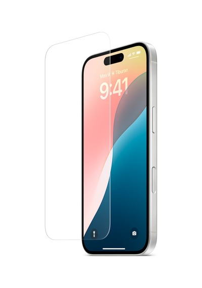 Apple iPhone 16 Uyumlu Antistatik Tam Kaplayan Ekran Koruyucu