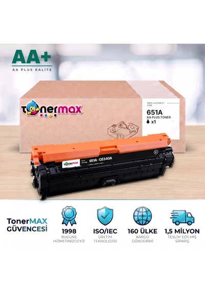 Hp 651a Ce340a Siyah Uyumlu Toner Aa Plus / Laserjet Enterprise 700 Color Mfp M775