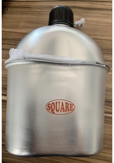Square Alüminyum Su Matarası