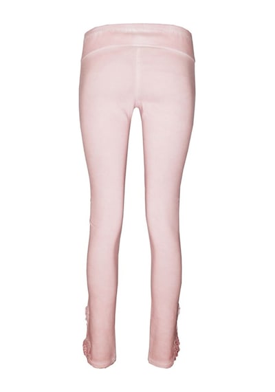 BULALGİY Kadın Gül Kurusu Skinny Dantel Pantolon - BGA136871