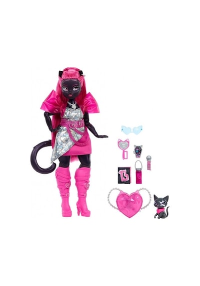 Monster High Acayip Havalı Arkadaşlar Catty Noir Hxh76 MONSTER.033 Diğer