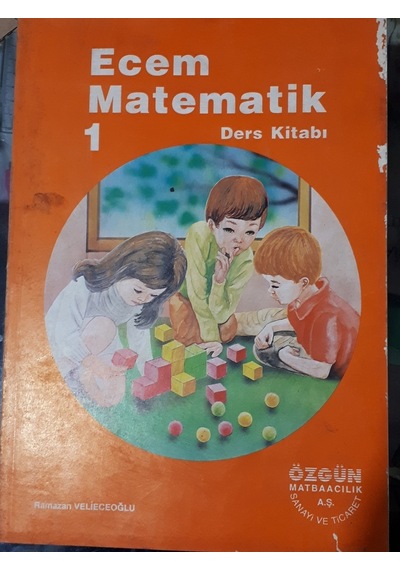 1.Sınıf Matematik 199? Yılı Ders Kitabı Ecem Yayınları