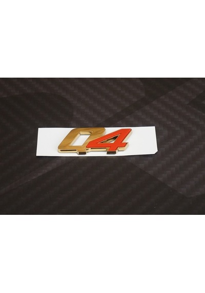 Maserati Quattroporte Ghibli Q4 Krom Bagaj Logo (549721903)