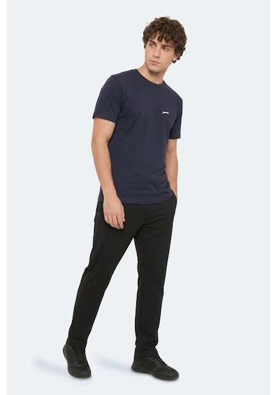 Slazenger Rosalva T Erkek Pamuklu Lacivert Tişört