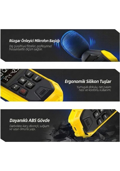 Fnırsı Fdm-01 Dijital Gürültü Desibel Ölçer