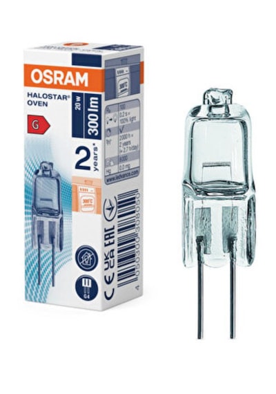 Osram 12v 20w 2'li Paket İğne Ayaklı Halogen Ampül Sarı G4 Duy