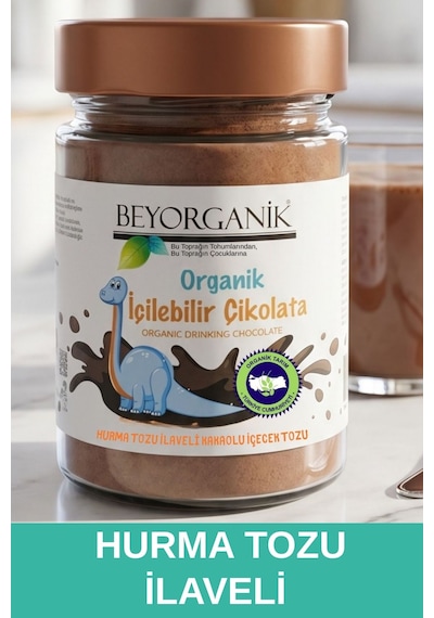 Beyorganik Organik İçilebilir Çikolata 170 Gr Pestisit Analizli 170 G