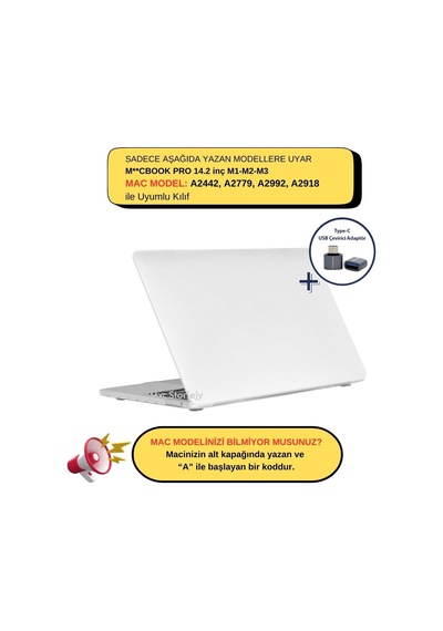 Macbook Pro 14.2 İnç Kılıf A2442 A2779 A2918 A2992 A3112 A3401 A3185 A3434 A3426 A3427 Uyumlu Mat Tpu Şeffaf Kılıf Parmak İzi Bırakmayan İnce Hafif Koruyucu Kapak Şeffaf Belirtilmemiş Macbook Pro 14.2 İnç Kılıf A2442 A2779 A2918 A2992 A3112 A3401 A3185 A3434 A3426 A3427 Uyumlu Mat Tpu Şeffaf Kılıf Parmak İzi Bırakmayan İnce Hafif Koruyucu Kapak Şeffaf Belirtilmemiş